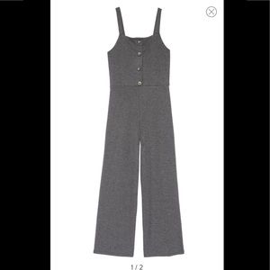 NWT Charcoal Grey Jumpsuit